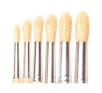 Brosse ronde o'color poils soie blanche n 10 utilisation scolaire lot 10 unites