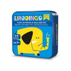 Apprendre a lire et a ecrire cocktail games lirodingo sons associes aux lettres 54       cartes 4 niveaux