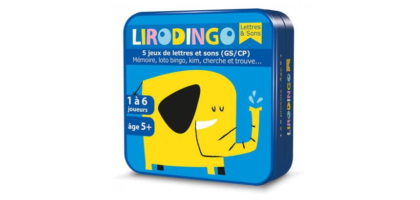 Apprendre a lire et a ecrire cocktail games lirodingo sons associes aux lettres 54       cartes 4 niveaux
