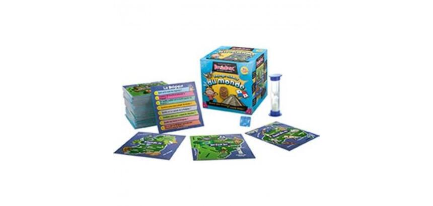Jeu d'observation brainbox bezzerwizzer brainbox voyage  autour du monde