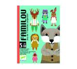 Jeu des 7 familles familou djeco 42 cartes