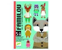 Jeu des 7 familles familou djeco 42 cartes
