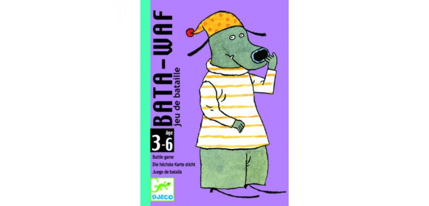 Jeu de bataille de 36 carters bata waf djeco