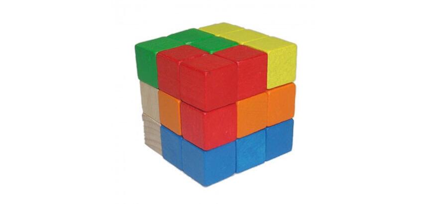 Cube soma - casse-tete 7 pieces wissner