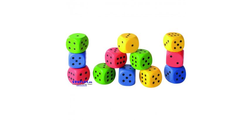 Lot de 12 grands des a usage exterieur