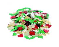 Sequins noel innspiro motifs et coloris assortis sachet de 70g