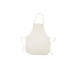 Lot tablier enfant loolipo coton a customiser 5 unites   coloris ecru