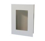 Cadre carton cleopatre a poser rectangulaire 22x17cm   coloris blanc lot de 30       cadres