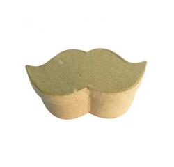 Mini boite moustache graine creative carton 9x4,5x4cm