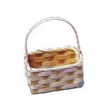 Mini panier bambou graine creative 9x5x13cm a decorer