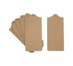 Planche a decouper bois o'color trou de suspension    22x10x0.8cm coloris naturel   lot de 5