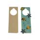 Plaque pour poignee de porte graine creative bois          23x8x0,5cm a decorer
