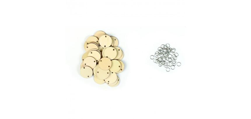 Recharge de 30 disques graine creative pour calendrier      perpetuel anniversaires