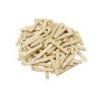 Demi pince a linge bois ocolor 4.5cm coloris naturel  lot de 500