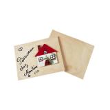 Plaque de contreplaque graine creative 15x11cm