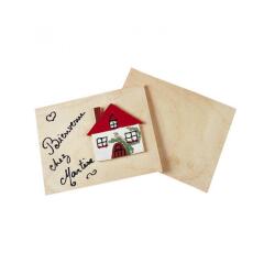 Plaque de contreplaque graine creative 15x11cm