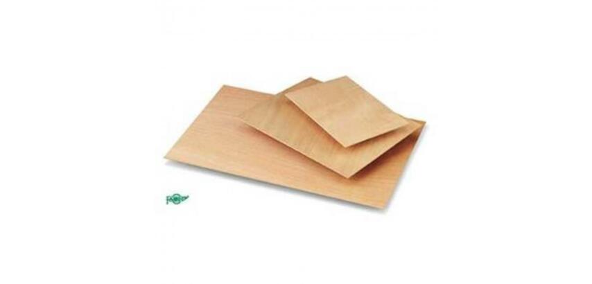 Plaque bois contreplaque faibo 30x40x0.3cm coloris     naturel