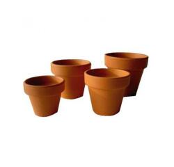 Pot en argile diametre 9cm lot de 6