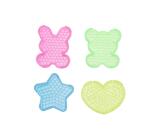 Plaque aquaperles ocolor 4 motifs assortis lot de 8      plaques
