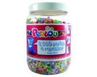 Baril de perles graine creative ludiques et colorees 8 000 perles coloris nacrees  assortis