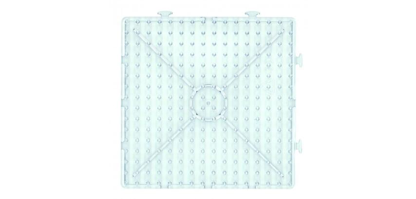 Plaque graine creative pour maxi perles a repasser carree 15x15cm