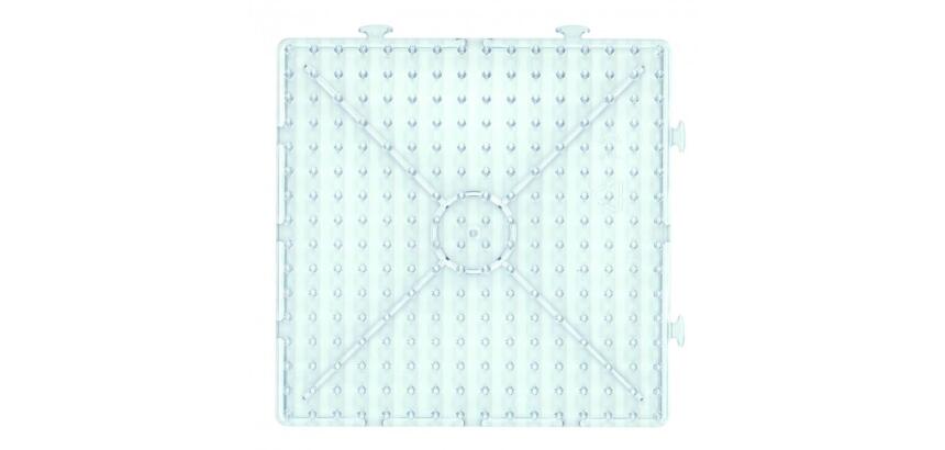 Plaque graine creative pour maxi perles a repasser carree 15x15cm