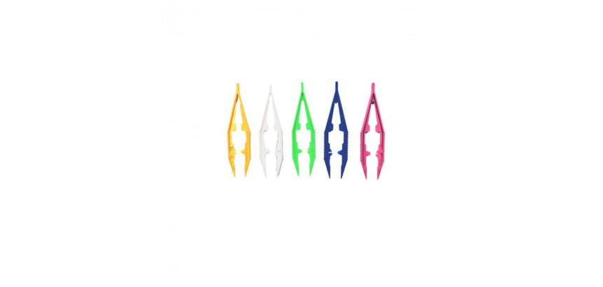 Lot pinces pour perles et aquaperles loolipo plastique  pour enfants 5 coloris        assortis