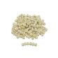 Perle bois ocolor forme carree 1cm imprimee alphabet  coloris naturel lot de 440    perles