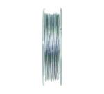 Bobine fil cable metal graine creative 5m coloris argent