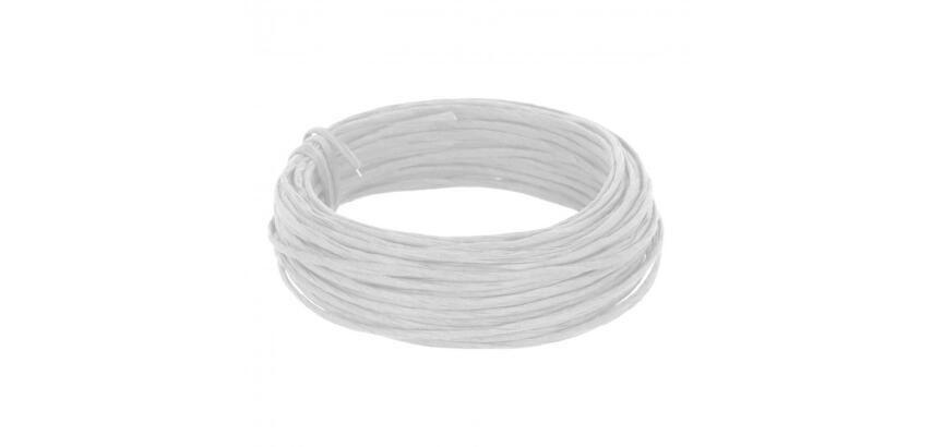 Fil metal papier innspiro 3mmx10m coloris blanc