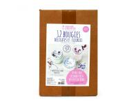 Kit bougies fleuries graine creative pour 12 eleves kit   complet