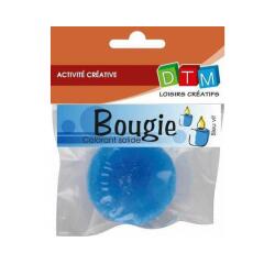 Colorant solide pour cire et gel graine creative a bougie  20g coloris bleu