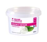 Bloc de savon transparent graine creative 500g micro    ondes