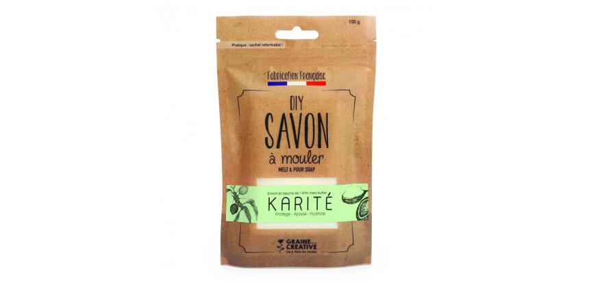 Kits savons bien etre graine creative karite 100g