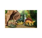 Lot moules latex formes dinosaures graine creative 6  unites