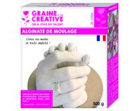 Alginate de moulage 500gr graine creative empreintes    corporelles et alimentaires