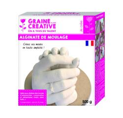 Alginate de moulage 500gr graine creative empreintes    corporelles et alimentaires