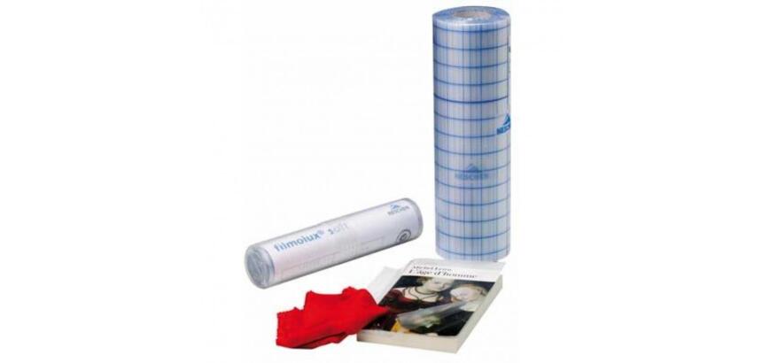 Couvre-livre pe filmolux soft adhesif repositionnable       90microns rouleau 0.41x10m
