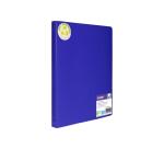 Classeur 4 anneaux polypro recycle office plast dos 20mm coloris bleu