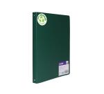 Classeur 4 anneaux polypro recycle office plast dos 20mm coloris vert