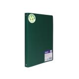 Classeur 4 anneaux polypro recycle office plast dos 20mm coloris vert