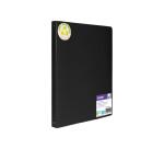 Classeur 4 anneaux polypro recycle office plast dos 20mm coloris noir