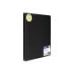 Classeur 4 anneaux polypro recycle office plast dos 20mm coloris noir
