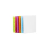 Classeur 4 anneaux polypro office plast dos 30mm 32x25   cm 5 coloris assortis