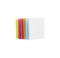 Classeur 4 anneaux polypro office plast dos 30mm 32x25   cm 5 coloris assortis