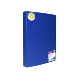 Classeur souple 4 anneaux polypro recycle office plast  32x26 cm dos 40mm coloris     bleu