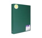 Classeur souple 4 anneaux polypro recycle office plast  32x26 cm dos 40mm coloris     vert