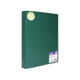 Classeur souple 4 anneaux polypro recycle office plast  32x26 cm dos 40mm coloris     vert