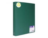 Classeur souple 4 anneaux polypro recycle office plast  32x26 cm dos 40mm coloris     vert