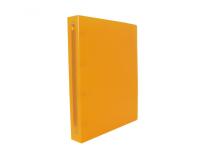 Classeur souple 4 anneaux polypro office plast 32x26,8  cm dos 40mm coloris orange